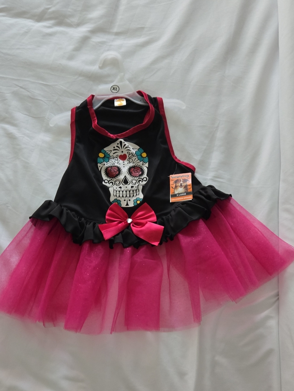 Halloween Day of The Dead Apparel Pet Costume & Bandana